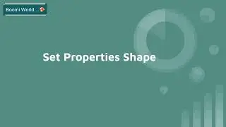 Dell Boomi Tutorial Day-39| Set Properties Shape | Part 1| Boomi World | Dell Boomi | Boomi