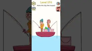 Make the big fish happy 😁! #games #youtubeshorts  #mytalkingangela2 #viral