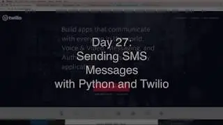 (30 Days of Python) 38-Day 27-Sending Messages with Python Part 1
