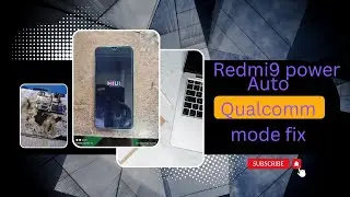 redmi9 power dead recovery auto Qualcomm port problem