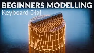 Blender Hard Surface Modelling for Beginners | Model Keyboard Dial Blender