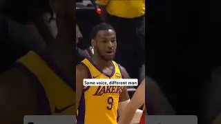 Same voice, different man. From Lebron James to Bronny James NBA #nba #hoops #highlights #basketball
