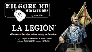 Kilgore HD Miniatures KGF012 La Legion 1/12th resin bust