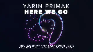 Here we go - Yarin Primak | 3D AUDIO VISUALIZER 4K MUSIC VIDEO | BLENDER GEOMETRY NODES