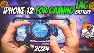 iPhone 12 bgmi test in 2024 | Second hand iPhone pubg test | iPhone 12 lagfix