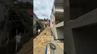 Делаем дорогу, парковку, подпорную стену👷‍♂️ #строительствосочи