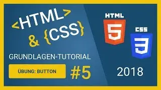 ✅HTML & CSS Tutorial 2018 - Übung #1 - Button (Deutsch) ✅