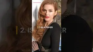 Top 5 most beautiful redhead hollywood actress. #shorts #redhead #hollywood #actress
