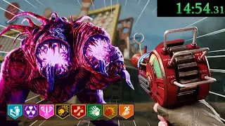 [WR] Liberty Falls Easter Egg Speedrun BO6 Zombies [14:54]
