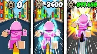 I spent -€897,658 Robux to become the Fastest! (Roblox)