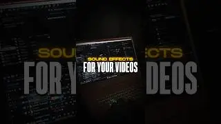 Sound Effects for your videos