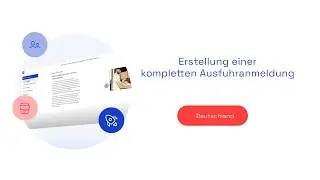 Erstellung einer kompletten Ausfuhranmeldung
