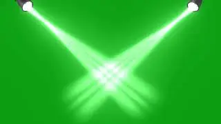Green screen disco lights effect | 2 light effect | vfx effect
