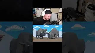 Reaccionando a Ice Age The Remakeboot  [Fandub] #humor #reacciones #reaction #shortsclip