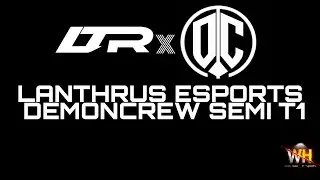 [Hindi] LANTHRUS ESP x DEMONCREW SEMI T1 SCRIMS | CASTED BY WH ESPORTS