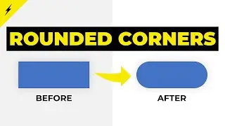 👉ROUNDED CORNERS in PowerPoint. Rounded rectangles.