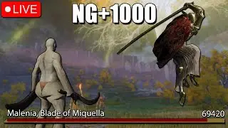Elden Ring But I'm Playing On NG+1000... (Infinite NG+ Scaling mod) !newvid