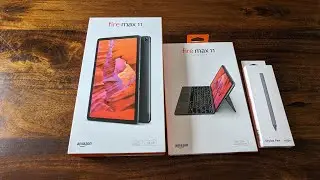 Amazon Fire Max 11 Bundle Unboxing