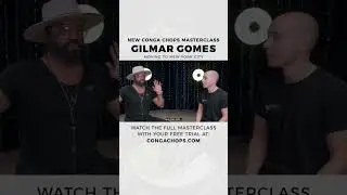 Gilmar Gomes on Working with Richard Bona, Meshell Ndegeocello and Enrique Iglesias | CongaChops.com