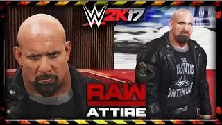 WWE 2K17 Goldberg RAW '16 Return Attire!!!