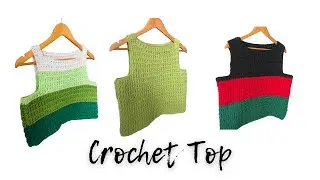 The Anika Summer Top - Size-Inclusive Step by Step Crochet Tutorial - Pattern #31