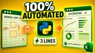 Automate Excel with Python in 6 Minutes (in 2026)
