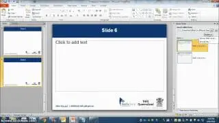 HOW TO Insert slides from another presentation in PowerPoint 2010