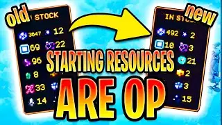 Starting With 500+ Resources Breaks the game! | Wall World
