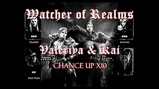 Summoning Valeriya and Kai chance up x10 | Watcher of Realms