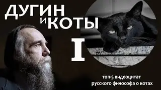 Философ Дугин и коты, часть I. Котовость котов, кот как автокинетическое существо, коты и люди