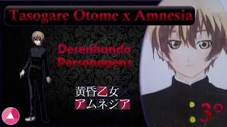 Tasogare Otome x Amnecia - Desenhando Personagens - Teiichi Niiya