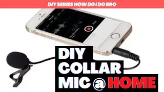 Home-Made🏠Collar MIC For YouTube And For Recording Voice|divindhikshith.