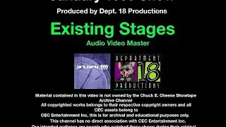 Chuck E. Cheese January 1999 Show (Terrific Time Travel) (Existing Stages)