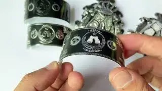 Custom Printed Aluminum Metal Label With Adhesive | Foison Metal