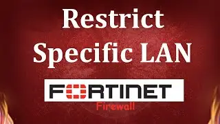 How to block any LAN to access the social media or websites in fortigate | Msolved Tech