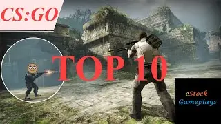 TOP 10 CSGO Workshop Maps of 2022 based on the no. of views.