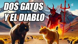 DOS GATOS Y EL DIABLO  - Cuento andino 