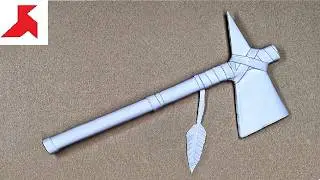 DIY - How to make TOMAHAWK (version 2.0) from A4 paper