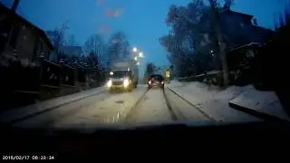 Gausus sniegas Kaune - keblumas vairuotojams