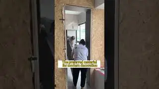 invisible door installation  #wallpanel #interiordesign #installation #i #homedecor  #homedesign