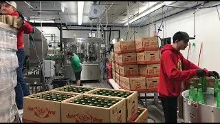 Twig's Beverage Filling Line  Upgrade with New Conveyors and  Reconfiguration by Multi-Conveyor