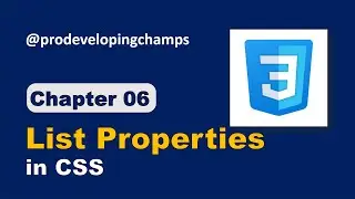 Lists in CSS | CSS Lists | CSS Tutorial for Beginners #6