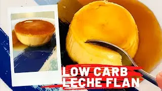 KETO FLAN/ LOW CARB LECHE FLAN/KETO CREME CARAMEL