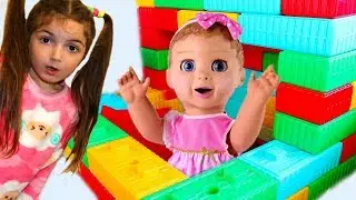 Kids made Toy House for his doll Play