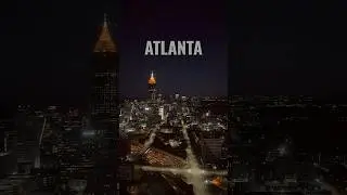 #Atlanta #skyline early morning into #sunrise #timelapse #iphone15promax