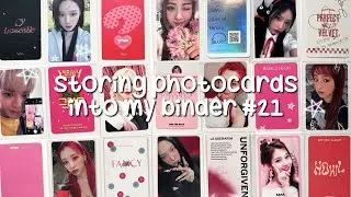 storing photocards #21! nct, loona, le sserafim, & more!