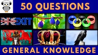 General Knowledge Quiz Trivia #173 | Brexit Referendum, Fig Tree, Olympics, Shogun, Crown, Crow