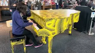 都庁おもいでピアノ「見上げてごらん夜の星を」🎵towatowapiano お空の上の大切な人に届きますように✨