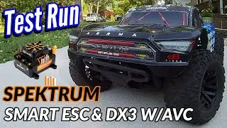 Arrma Senton 3s - Firma Smart ESC With AVC - Initial Test Run