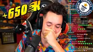 🔥TheGrefg ROMPE WORLDRECORD en TWITCH🔥 *+666k De Viewers*
